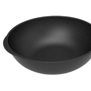 Wok pan, aluminum, 30 cm, induction - AMT Gastroguss