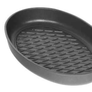 Grill pan per pesce, alluminio, 35 x 24 cm - AMT Gastroguss