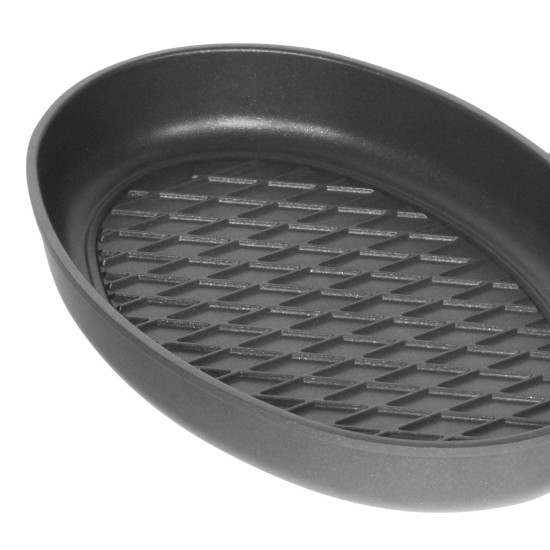 Grill pan per pesce, alluminio, 35 x 24 cm - AMT Gastroguss