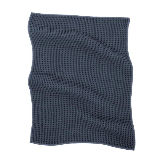 Set di 2 strofinacci da cucina, microfibra, 40x60 cm, "Essential", Stone Blue - Tiseco