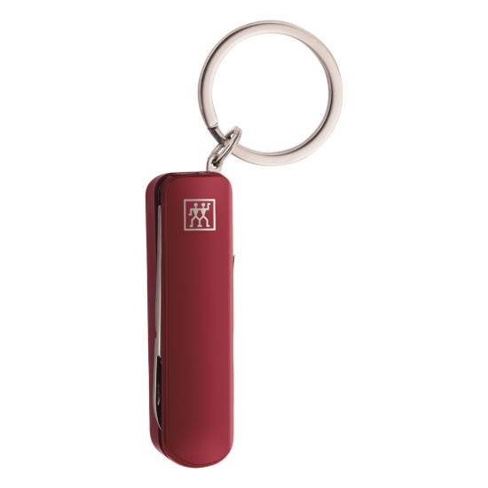 Outil de manucure multi-usages, en acier inoxydable, Rouge - Zwilling Classic Inox