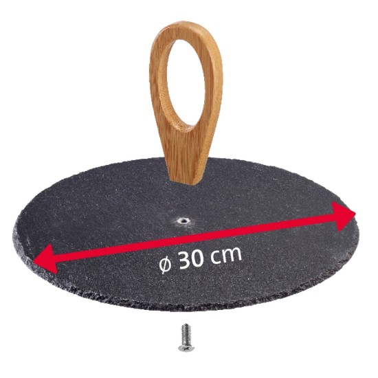 Serveerschaal, leisteen, 30cm, "Tapas + Friends" - Westmark