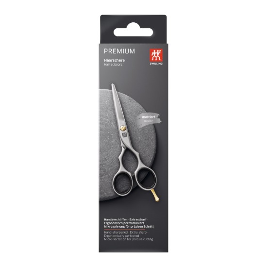 Haarschaar, staal, 140 mm - Zwilling