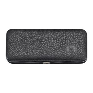 Set 5 pezzi in acciaio inossidabile satinato, custodia in pelle nera - Zwilling TWINOX