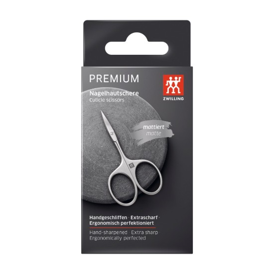 Gesatineerde roestvrijstalen nagelriemschaar, 90 mm - Zwilling TWINOX