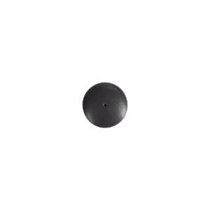 Porcelain pepper shaker, 10cm, "Seasons", Black - Porland