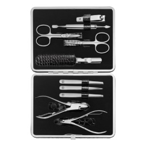 10-delige RVS set, zwarte frame kast - Zwilling Classic Inox