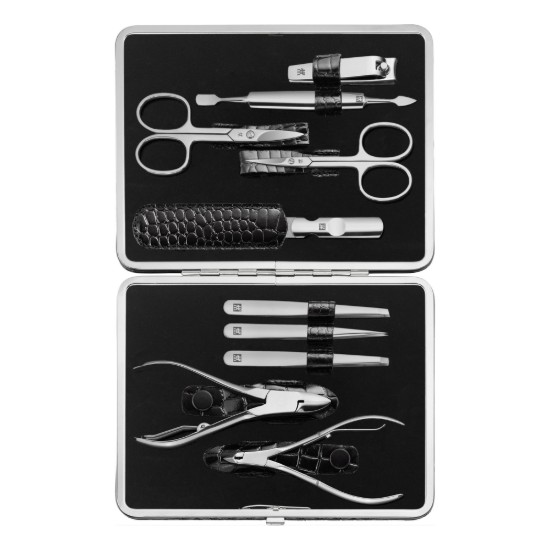 10-delige RVS set, zwarte frame kast - Zwilling Classic Inox