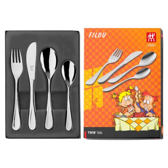 4-delig kinderbestek - Zwilling
