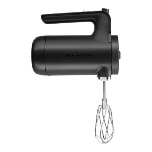 Accu handmixer, 7 snelheden, Matte Black - KitchenAid
