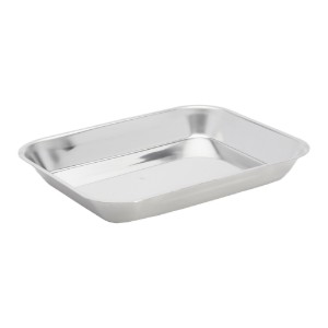 Piatto per marinare, acciaio inossidabile, 30x25x4,3 cm - marchio de Buyer