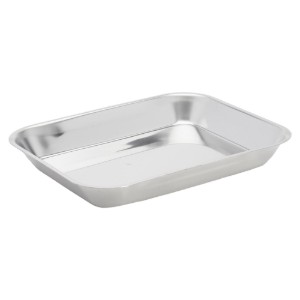 Piatto per marinare, acciaio inossidabile, 35x27x4,6 cm - marchio de Buyer