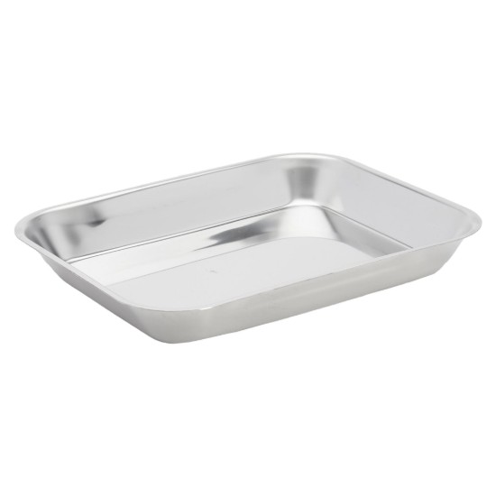 Piatto per marinare, acciaio inossidabile, 35x27x4,6 cm - marchio de Buyer