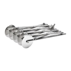 Rullo taglia pasta espandibile, acciaio inossidabile, 22,5x51x5,5 cm - de Buyer