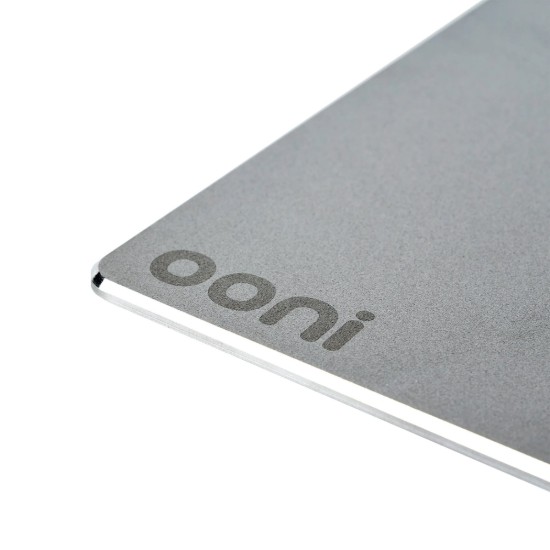 Pizza-Backplatte, Edelstahl, 34,2 x 34,2 cm, Steel 13 - Ooni