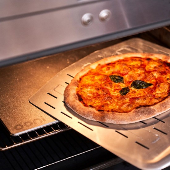 Pizza-Backplatte, Edelstahl, 34,2 x 34,2 cm, Steel 13 - Ooni