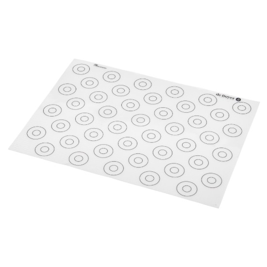 Macarons teglia, silicone, 40 x 30 cm - de Buyer