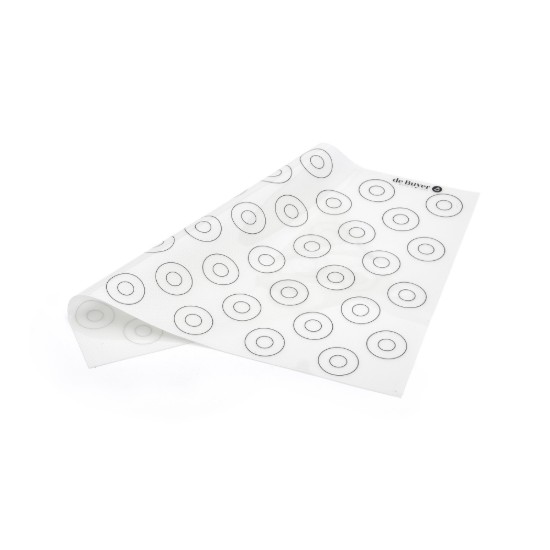 Macarons teglia, silicone, 40 x 30 cm - de Buyer