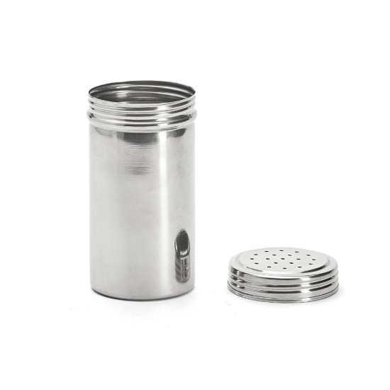 Contenitore per spolverare le spezie, con setaccio, acciaio inossidabile, 7 × 13 cm/2,5 mm - de Buyer