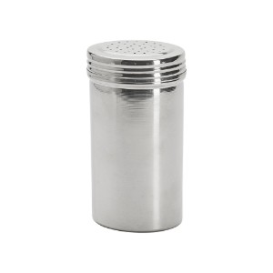 Contenitore per spolverare le spezie, con setaccio, acciaio inossidabile, 7 × 13 cm/1,5 mm - de Buyer