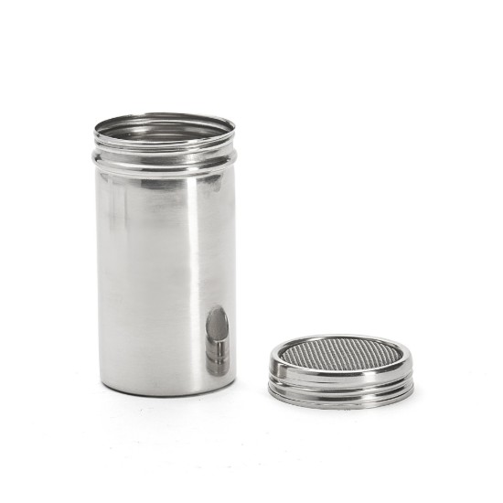 Contenitore per spolverare le spezie, con setaccio, acciaio inossidabile, 7,1 × 13,7 cm - de Buyer