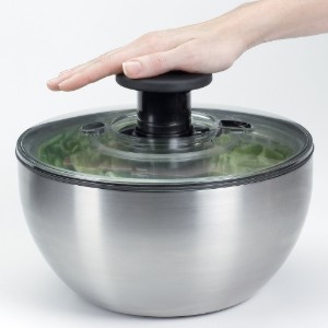 Centrifuga per insalata, acciaio inossidabile, 26 cm/5 L - OXO