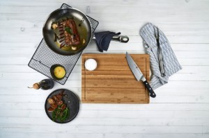 Cutting board, bamboo, 36 × 25.5 cm, 3 cm thick - Zwilling