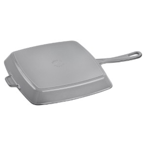 Bistecchiera quadrata, ghisa, 30 cm, Graphite Grey - Staub