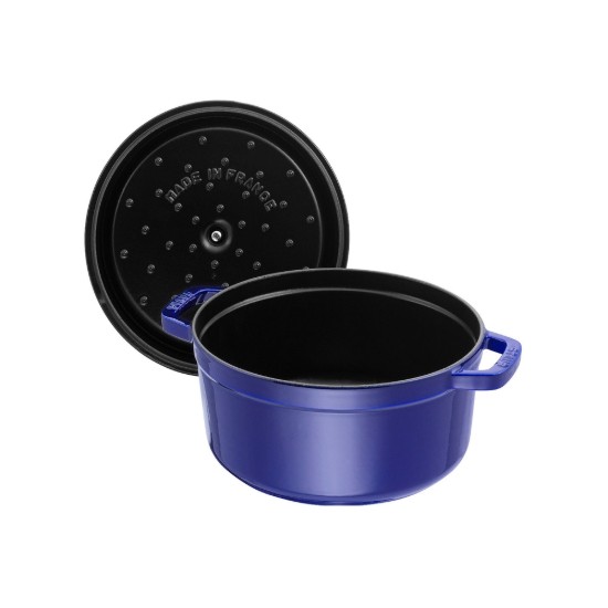 Pentola Cocotte, ghisa, 22cm/2,6L, Dark Blue - Staub