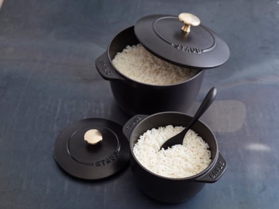 Pentola Cocotte per riso, ghisa, 16 cm/1,75 L, Black - Staub