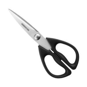 Forbici da cucina, acciaio inossidabile, 20 cm, "Rockingham Forge", Nero - Grunwerg