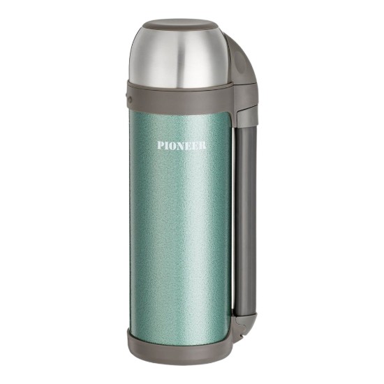 Flacon isolant thermique sous vide, acier inoxydable, 1,8 L, « Pioneer », Turquoise - Grunwerg