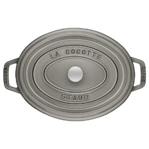 Pentola ovale Cocotte, ghisa, 37cm/8L, Graphite Grey - Staub