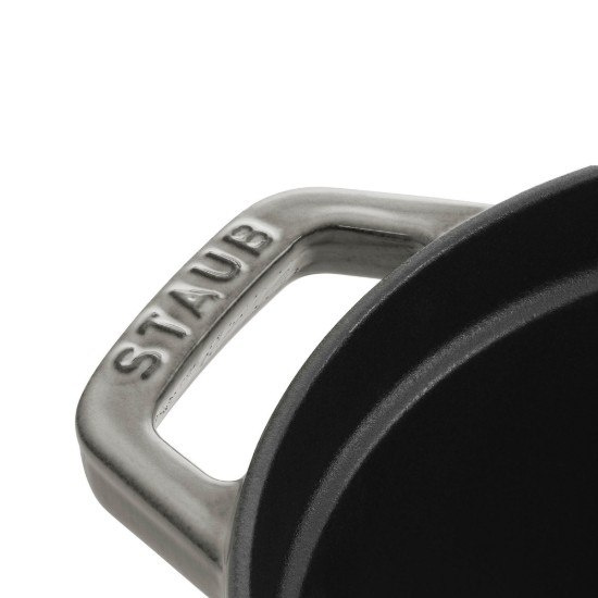 Pentola ovale Cocotte, ghisa, 37cm/8L, Graphite Grey - Staub