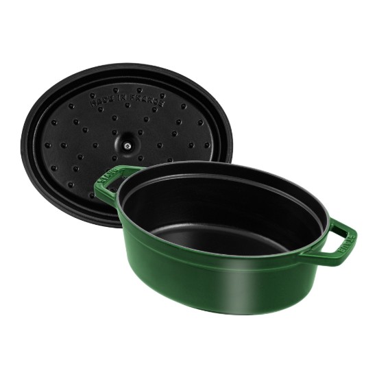 Pentola ovale Cocotte, ghisa, 27 cm/3,2L, Basil - Staub 