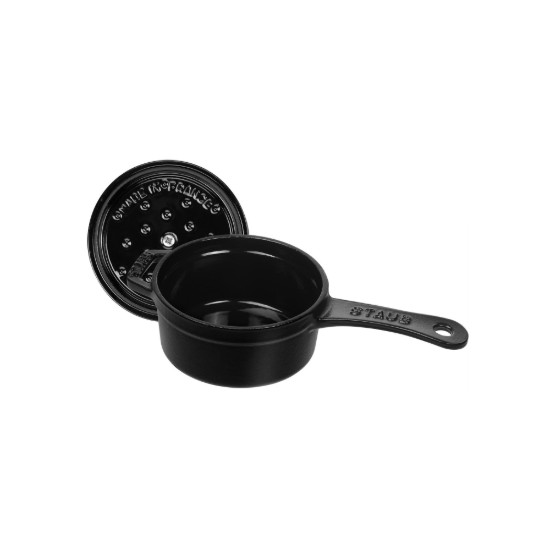 Minicasseruola, ghisa, 10 cm/0,25L, Black - Staub