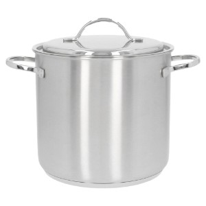 Cooking pot with lid, 24 cm/7 l "Resto", stainless steel - Demeyere