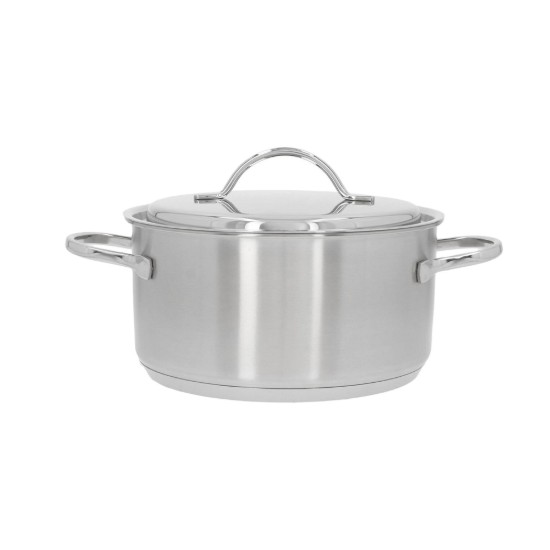 Roostevabast terasest kastrul, kaanega, 18cm/2L, "Resto" - Demeyere