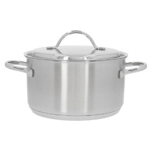 Pot with lid, stainless steel, 28 cm / 8 l, "Resto" - Demeyere