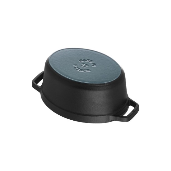 "Cocotte cochon" cooking pot, cast iron, 17cm/1L, Black - Staub