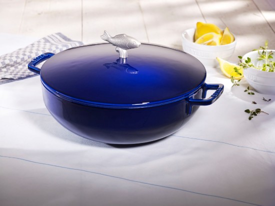 Bouillabaisse kookpot, 28 cm, Dark Blue - Staub