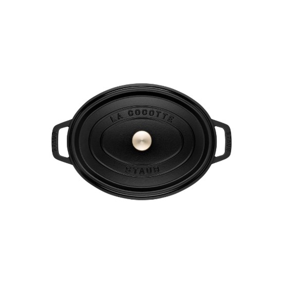 Pentola ovale Cocotte, ghisa, 17cm/1L, Black - Staub