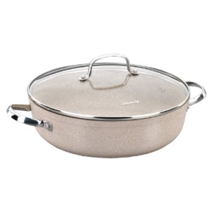 Pentola antiaderente, con coperchio, 26cm/3,5L, "Granita" - Korkmaz