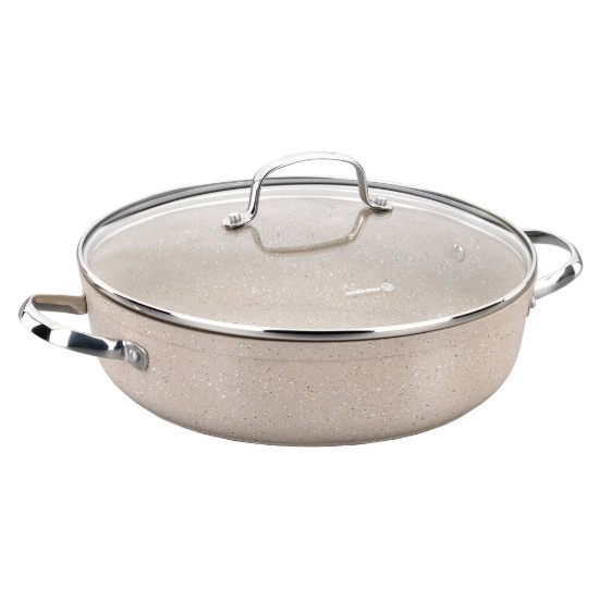 Pentola antiaderente, con coperchio, 26cm/3,5L, "Granita" - Korkmaz