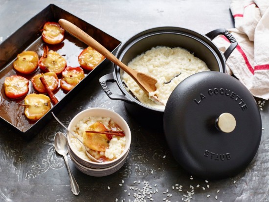 Oala Cocotte fonta 20 cm/2,45 l  "La Coquette", Black - Staub