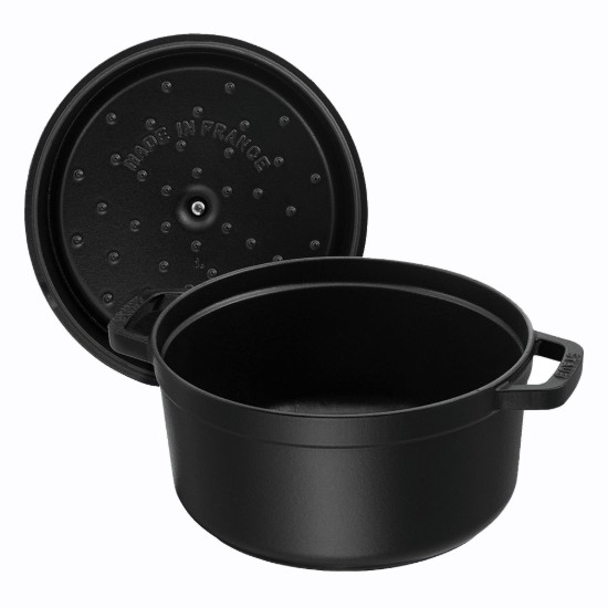 Pentola Cocotte, ghisa, 34 cm/12,6L, Black - Staub 