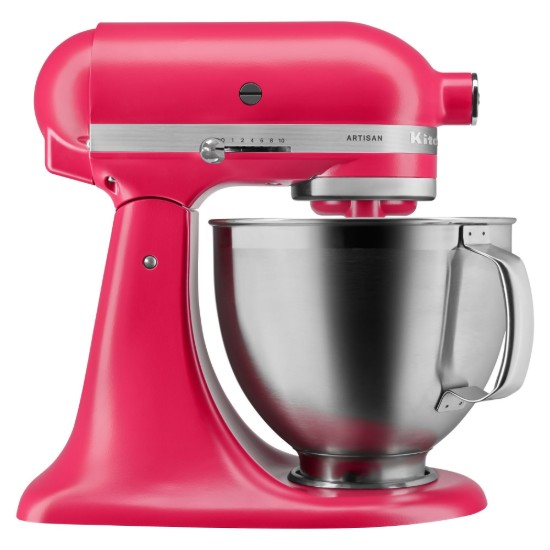 Keukenmixer met kom van 4,7L, Artisan, Model 195, Hibiscus - KitchenAid