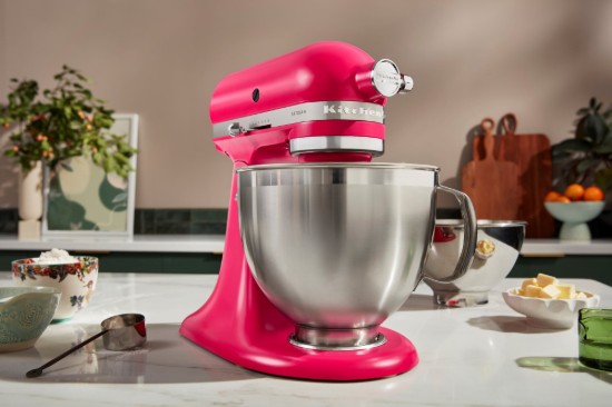Keukenmixer met kom van 4,7L, Artisan, Model 195, Hibiscus - KitchenAid