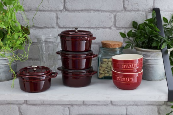 Pentola Mini-Cocotte, ghisa, 10cm/0.25L, Grenadine - Staub