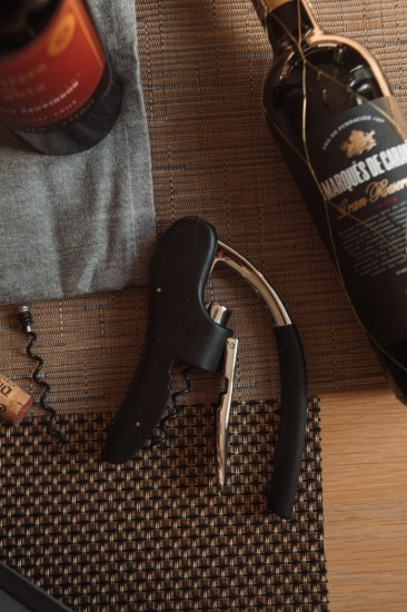 Kurkentrekker, chroomstaal - Kitchen Craft